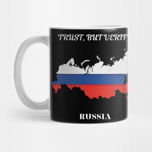 Russian Pride, Trust but verify Mug